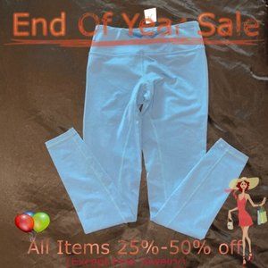 EUC-Electric blue ASICS leggings size small